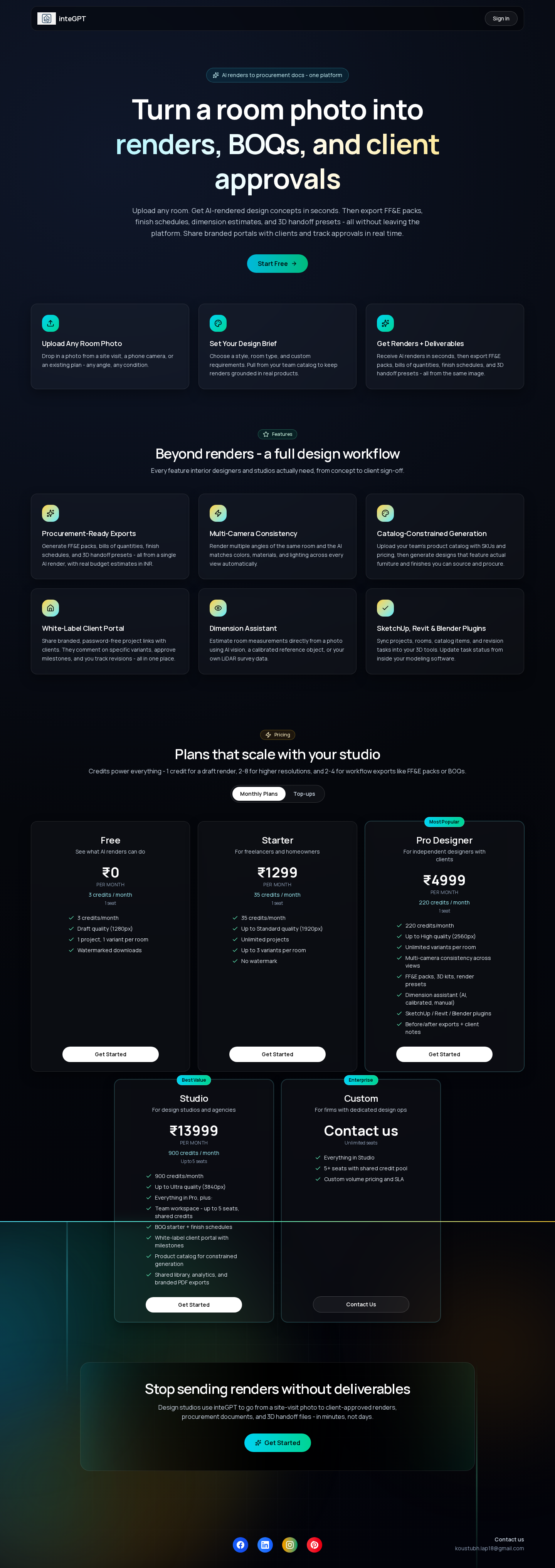 Full Page of integpt.com